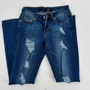 Y2K BAB Distressed Jeans Size 7 NWT